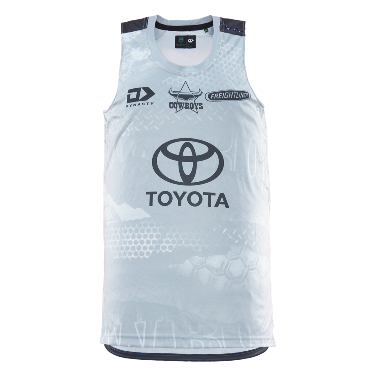 2026 North Queensland Cowboys Adults Alt Training Singlet - Grey