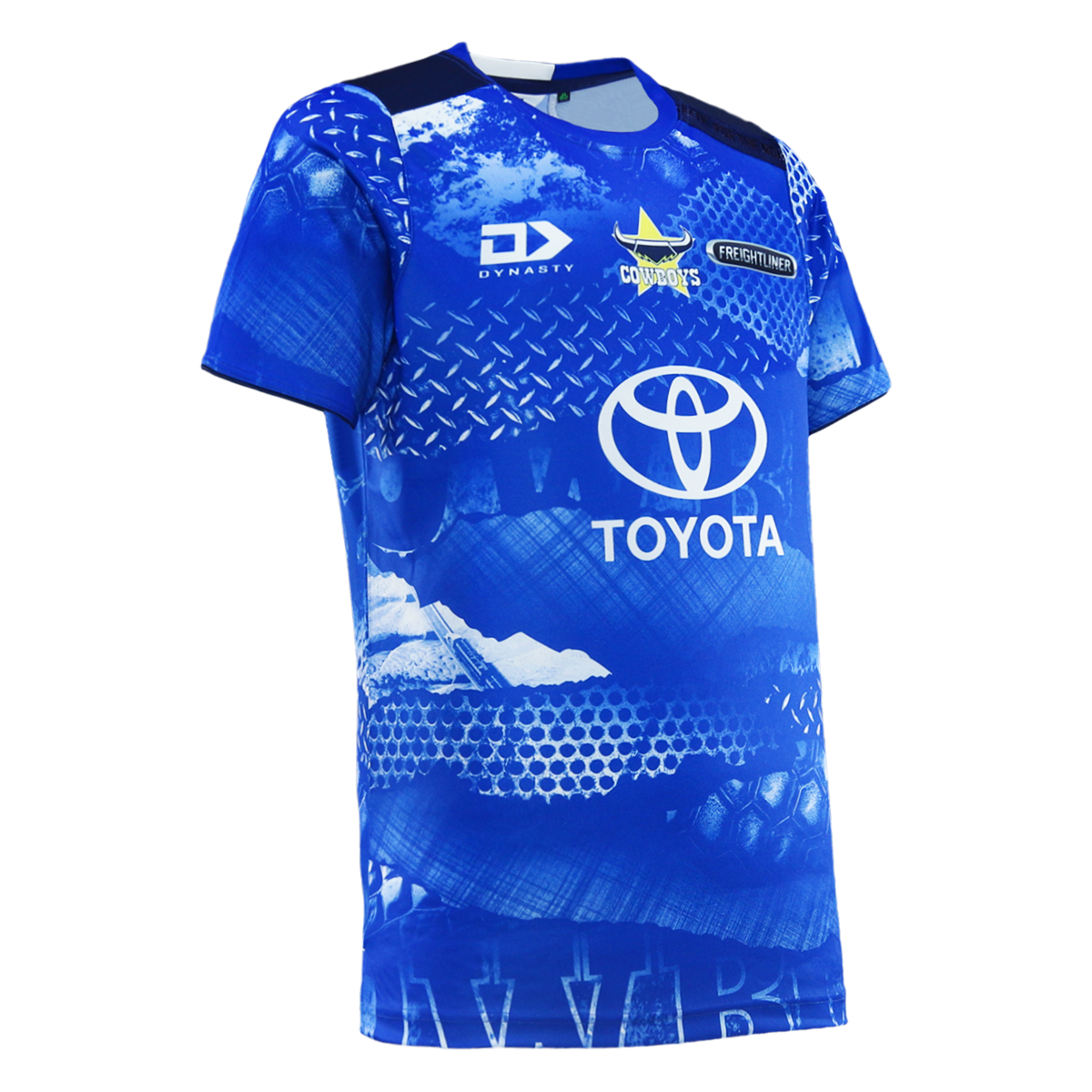 2026 North Queensland Cowboys Adults Training Tee - Blue