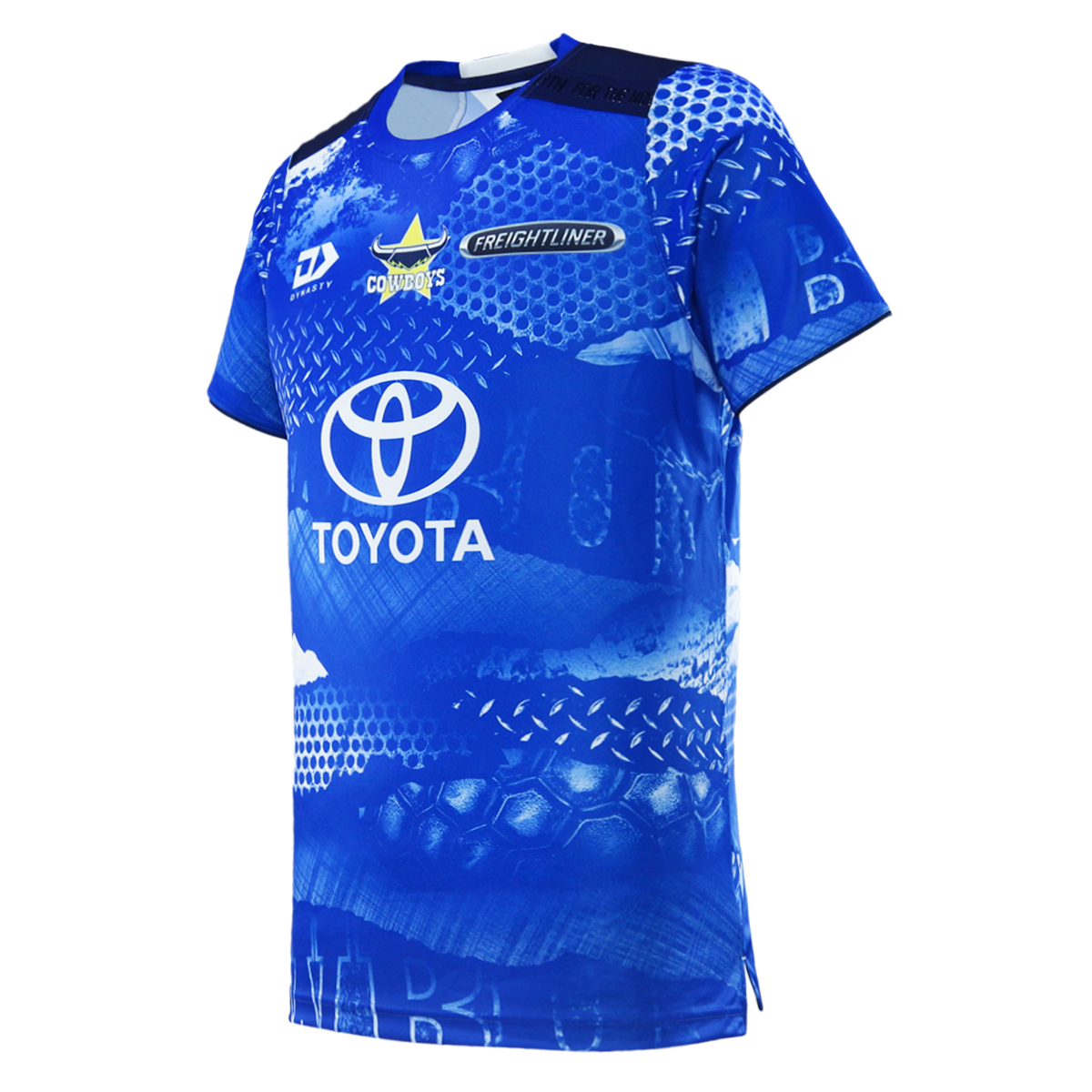 2026 North Queensland Cowboys Adults Training Tee - Blue