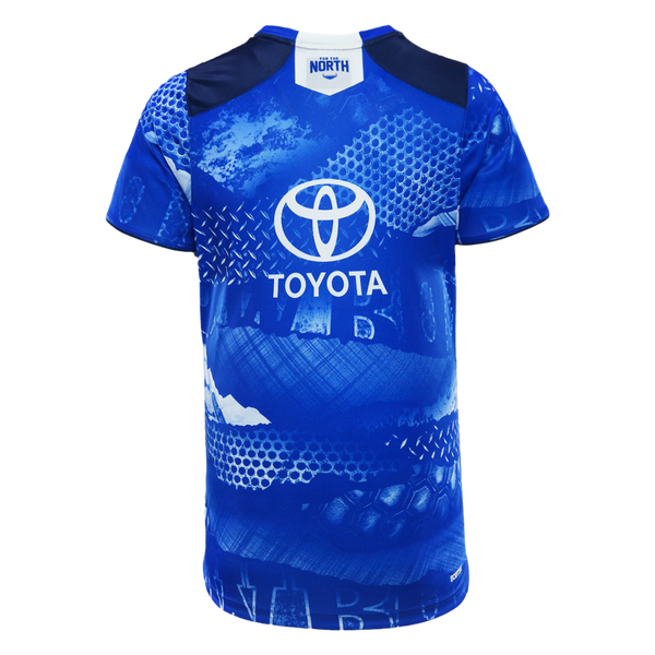 2026 North Queensland Cowboys Adults Training Tee - Blue