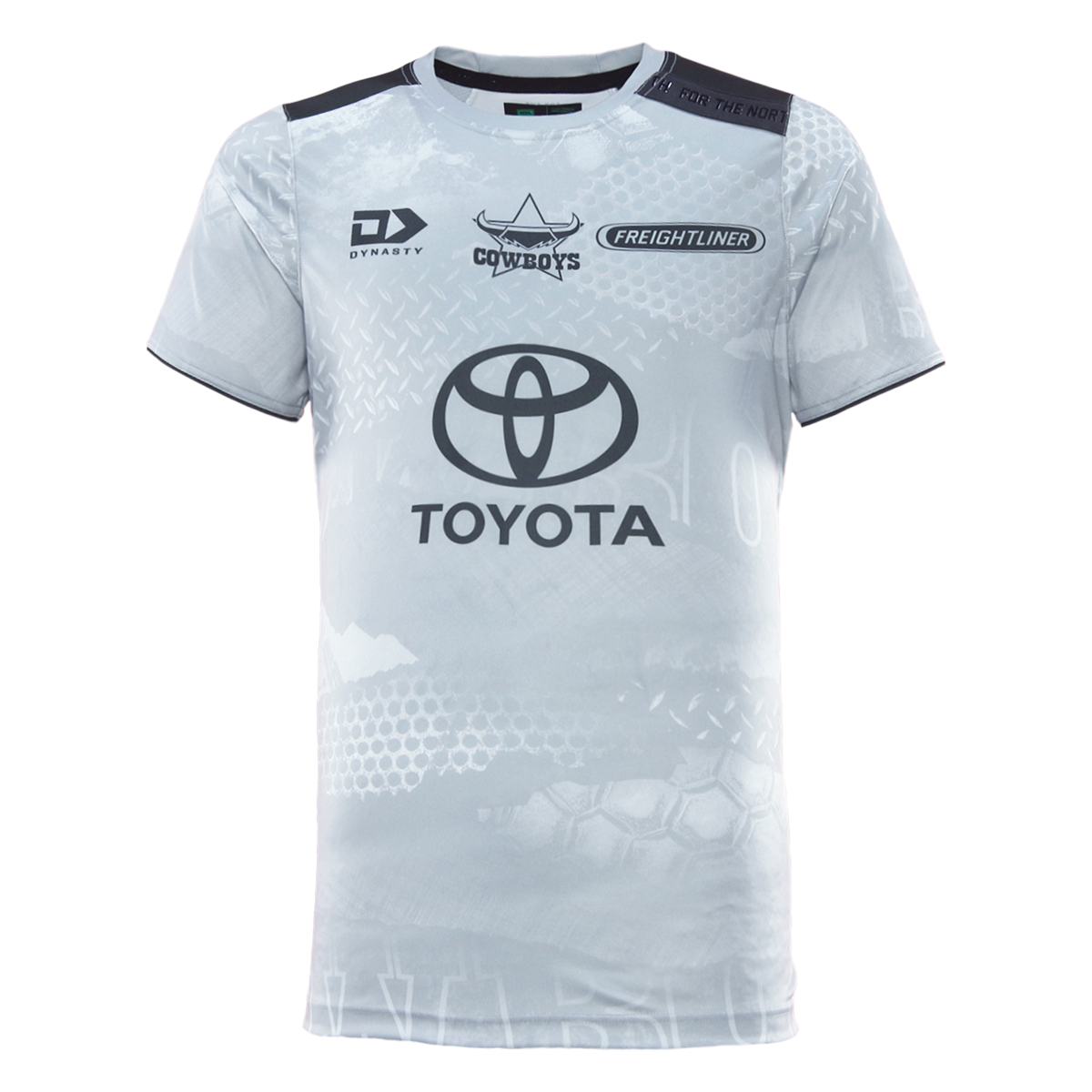 2026 North Queensland Cowboys Adults Alt Training Tee - Grey