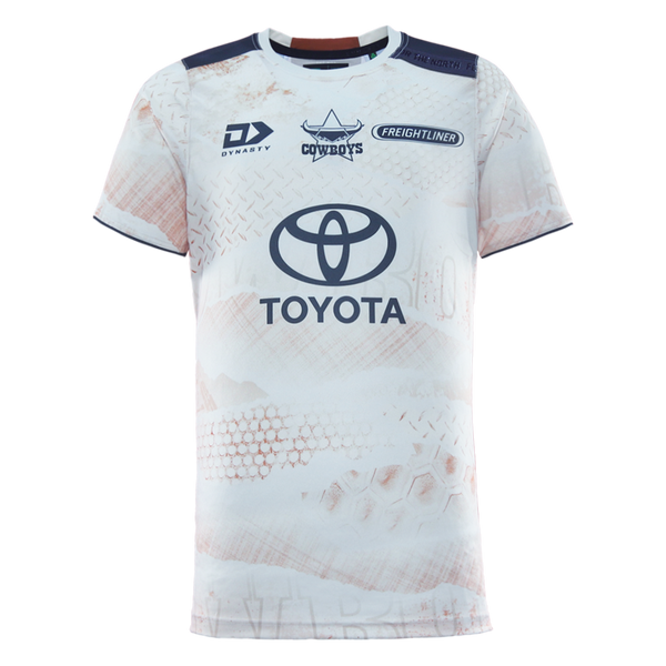 2026 North Queensland Cowboys Adults Coaches Tee - Sand