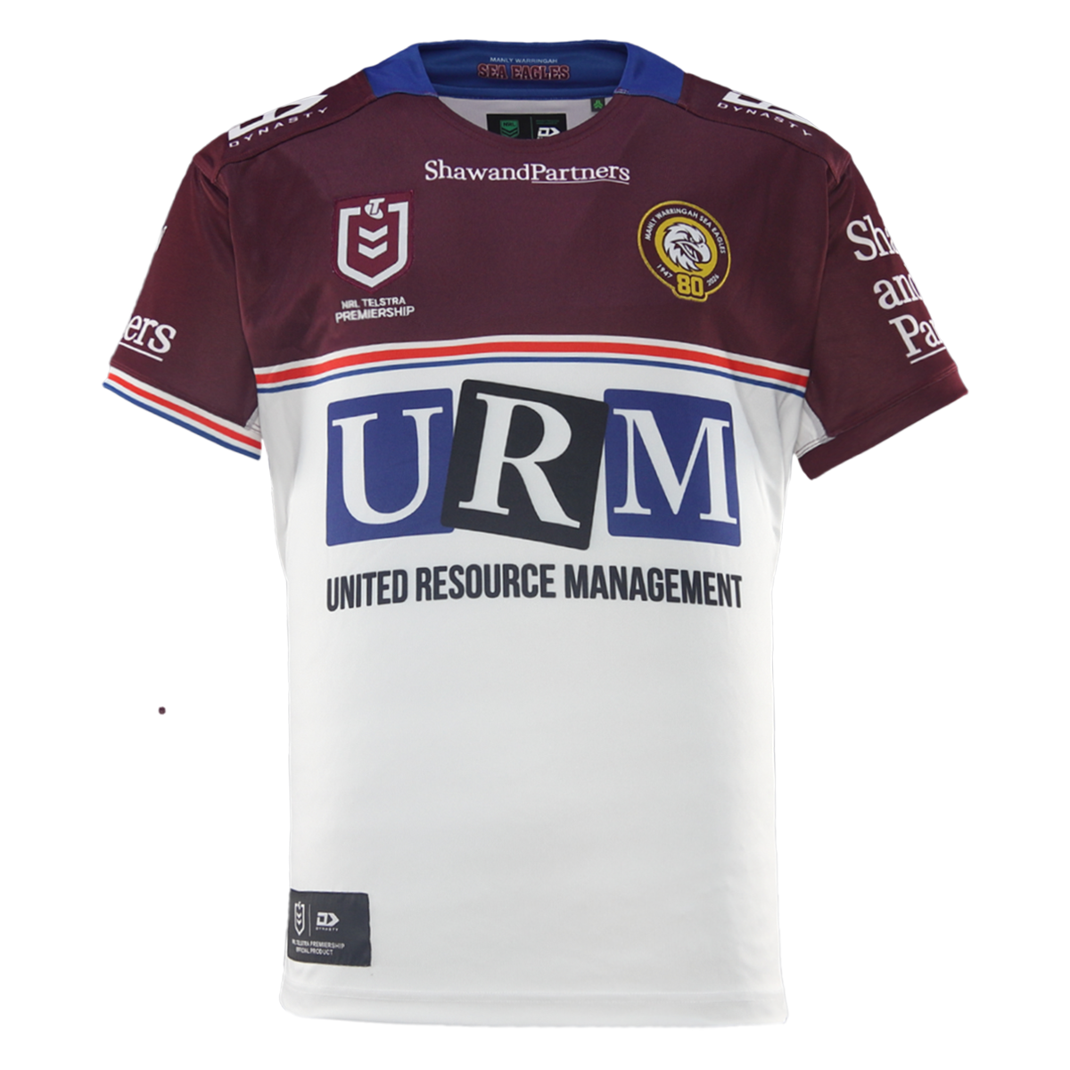 2026 MW Sea Eagles Mens Replica Home Jersey - Maroon