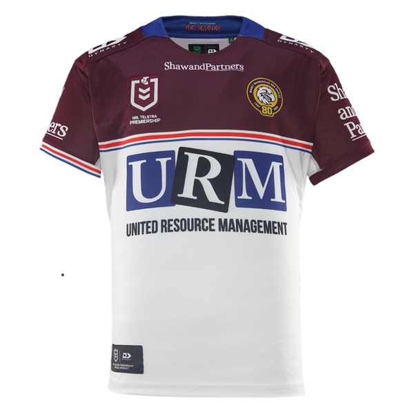 2026 MW Sea Eagles Mens Replica Home Jersey - Maroon