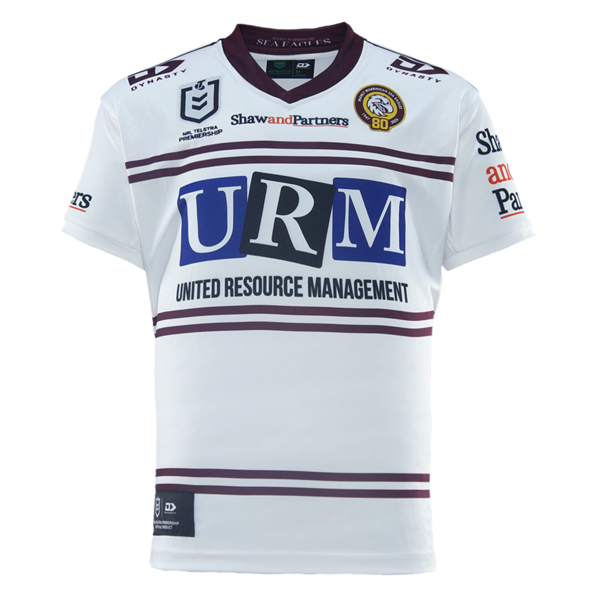 2026 MW Sea Eagles Mens Replica Away Jersey - White