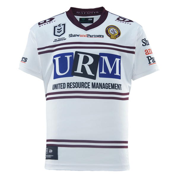 2026 MW Sea Eagles Mens Replica Away Jersey - White
