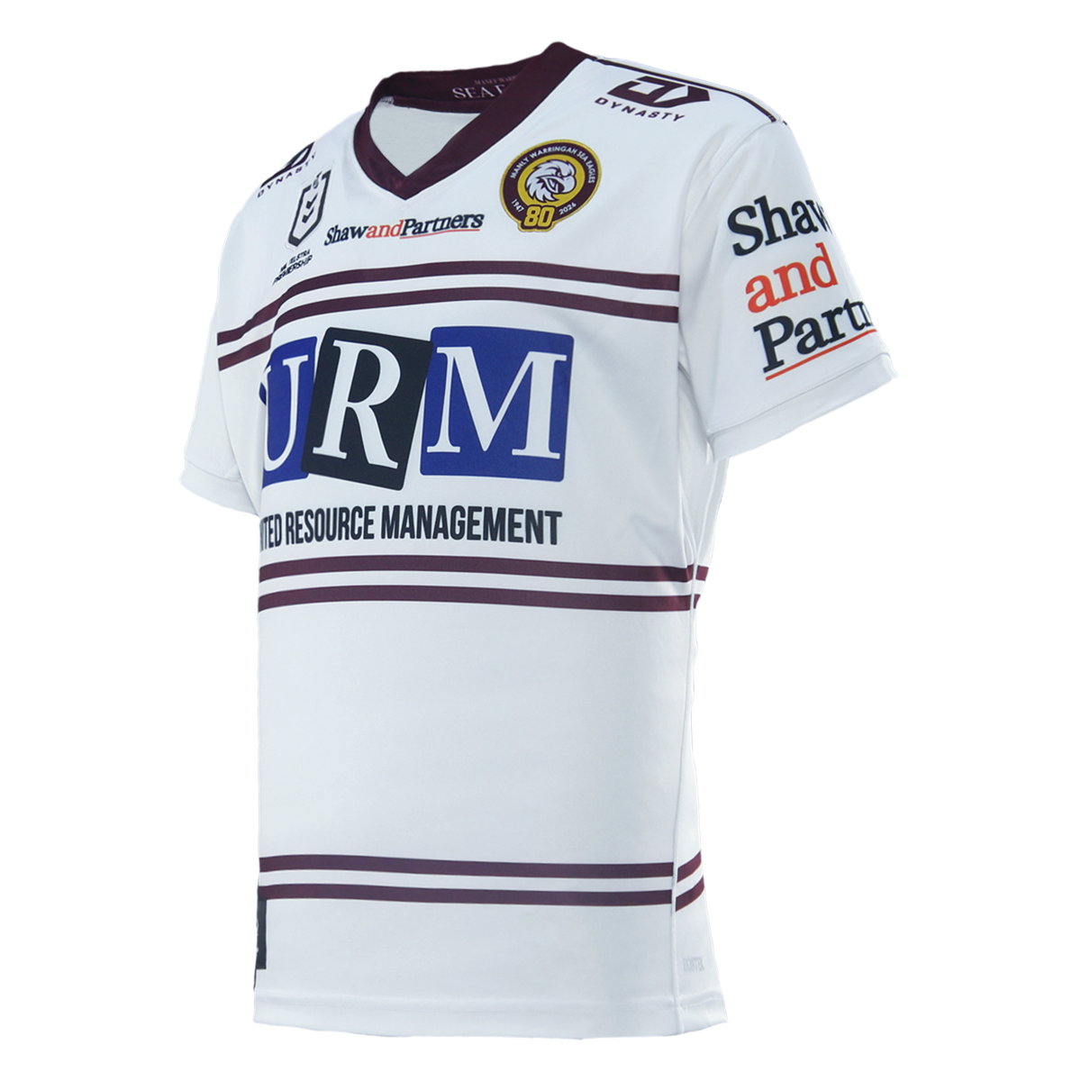 2026 MW Sea Eagles Mens Replica Away Jersey - White