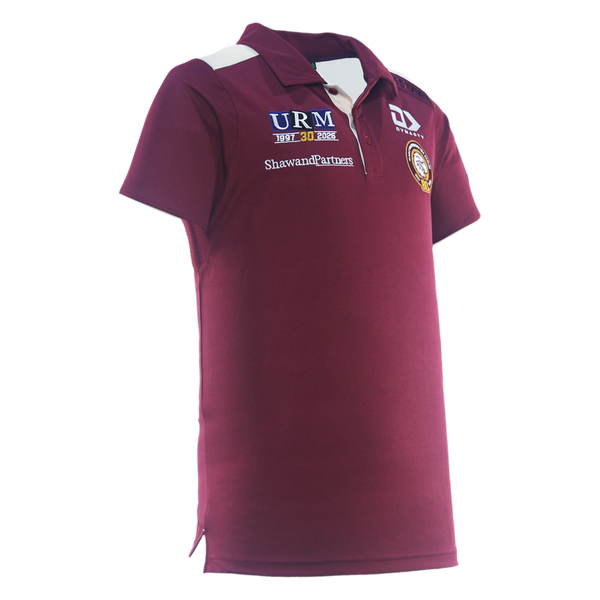 2026 MW Sea Eagles Mens Media Polo - Maroon
