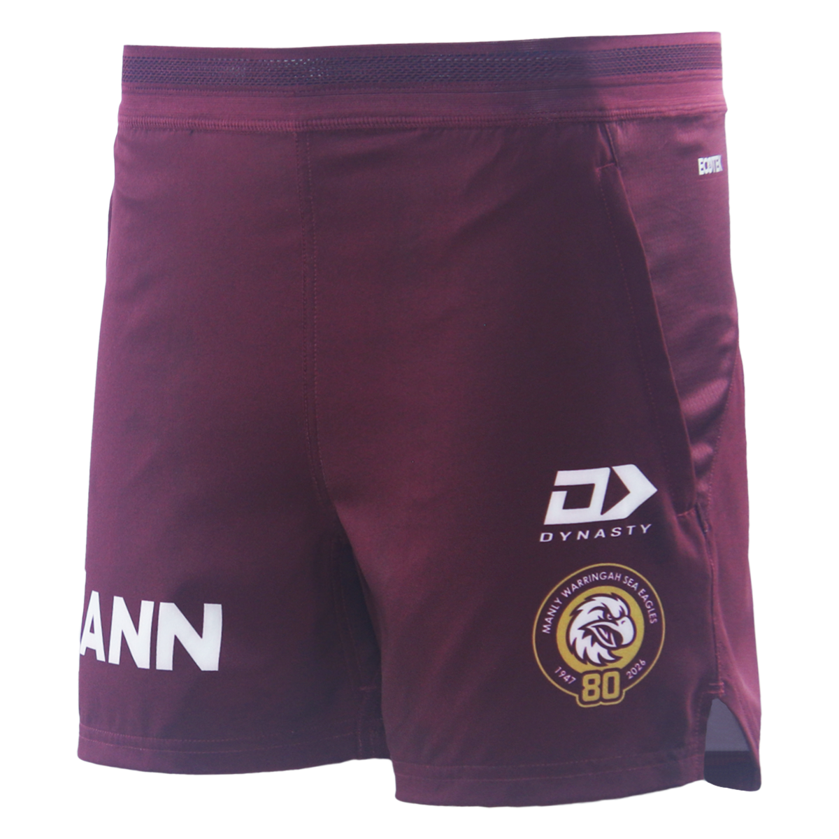 2026 MW Sea Eagles Junior Gym Short - Maroon