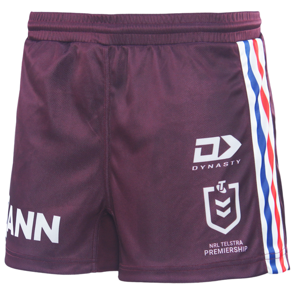 2026 MW Sea Eagles Mens Players Home Short - Maroon