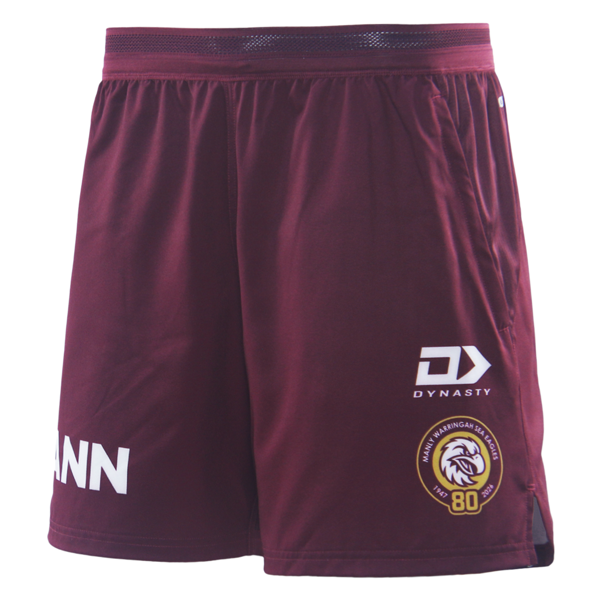 2026 MW Sea Eagles Mens Gym Short - Maroon