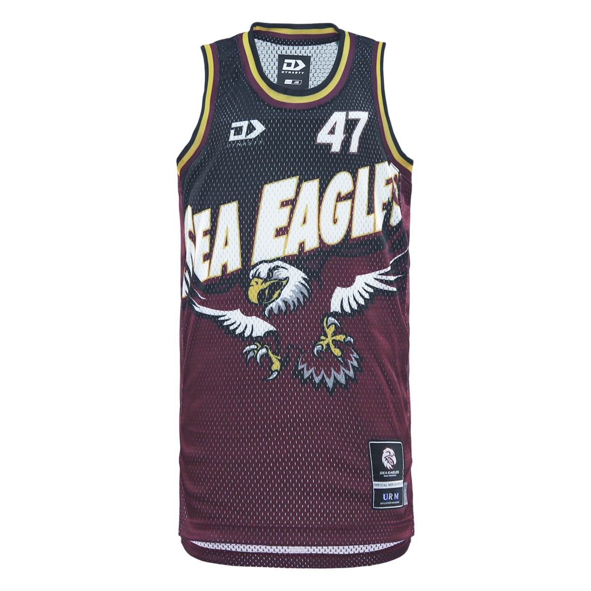 2026 MW Sea Eagles Junior Basketball Singlet - Fade