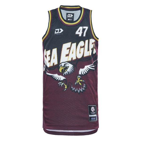 2026 MW Sea Eagles Junior Basketball Singlet - Fade
