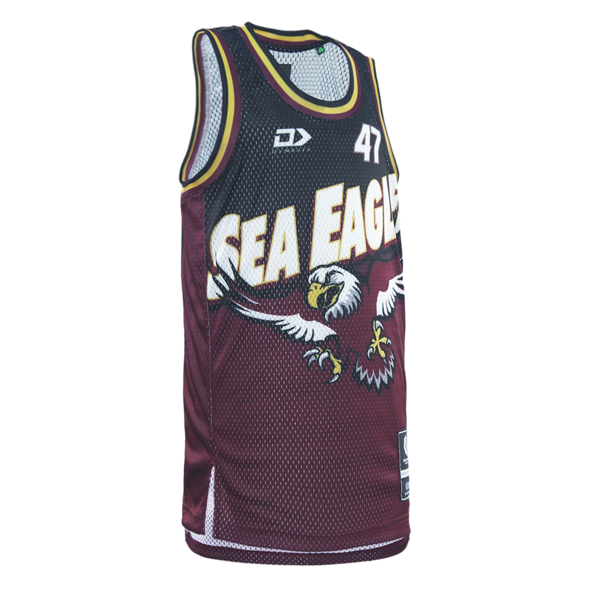 2026 MW Sea Eagles Junior Basketball Singlet - Fade