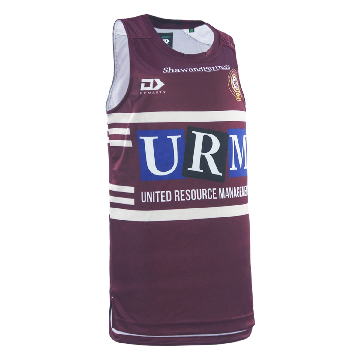 2026 MW Sea Eagles Mens Training Singlet - Maroon