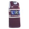2026 MW Sea Eagles Mens Training Singlet - Maroon