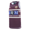 2026 MW Sea Eagles Mens Training Singlet - Maroon