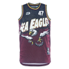 2026 MW Sea Eagles Mens Basketball Singlet - Fade