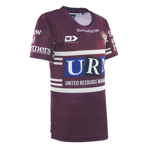 2026 MW Sea Eagles Junior Training Tee - Maroon