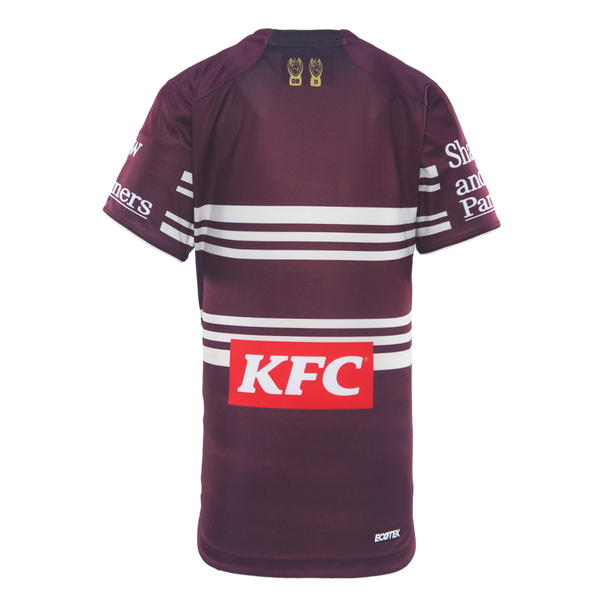 2026 MW Sea Eagles Junior Training Tee - Maroon