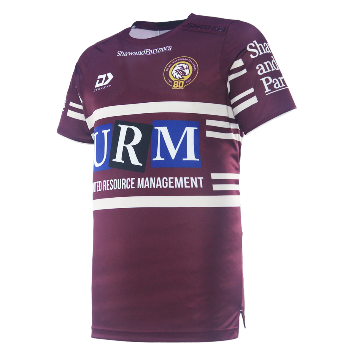 2026 MW Sea Eagles Mens Training Tee - Maroon