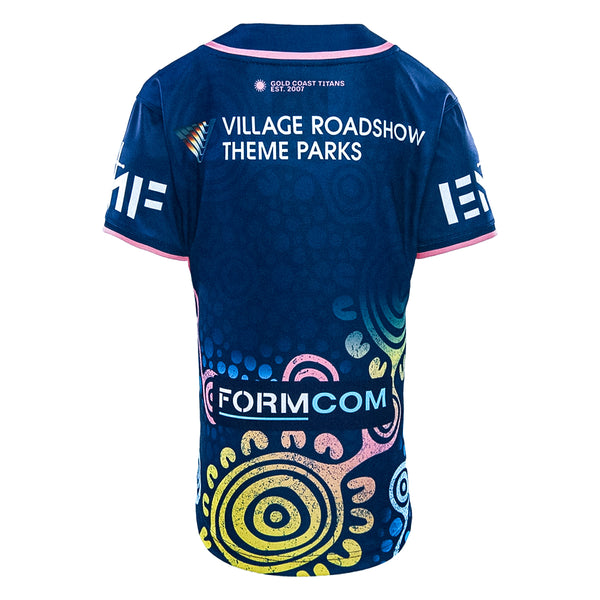 2026 Gold Coast Titans Junior Replica Indigenous Jersey