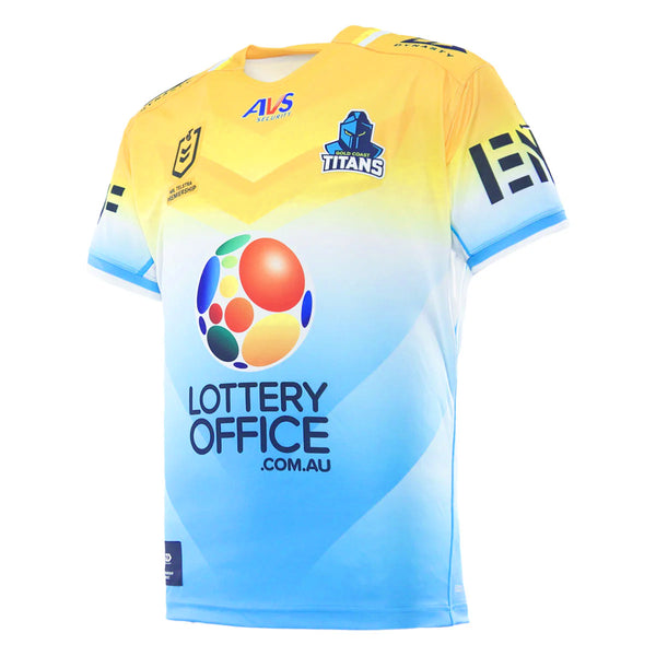 2026 Gold Coast Titans Adults Replica Away Jersey - Gold