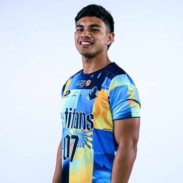 2026 Gold Coast Titans Adults Warm Up Tee