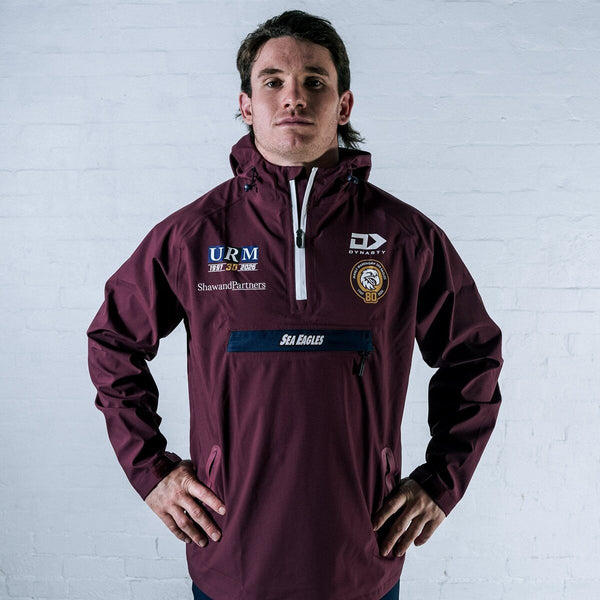 2026 Manly Warringah Sea Eagles Adults Wet Weather Jacket