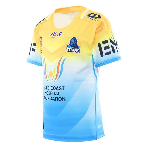 2026 Gold Coast Titans Junior Replica Away Jersey - Gold