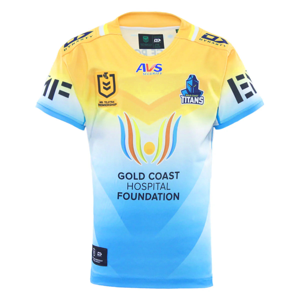 2026 Gold Coast Titans Junior Replica Away Jersey - Gold