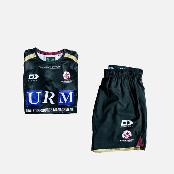 2025 Sea Eagles Training Tee & Gym Short Bundle