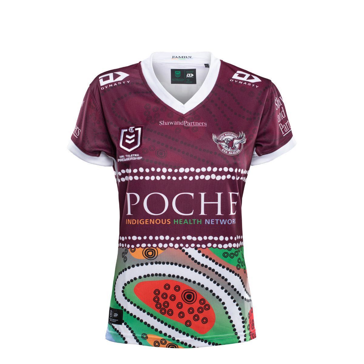 2022 Sea Eagles Ladies Replica Indigenous Jersey