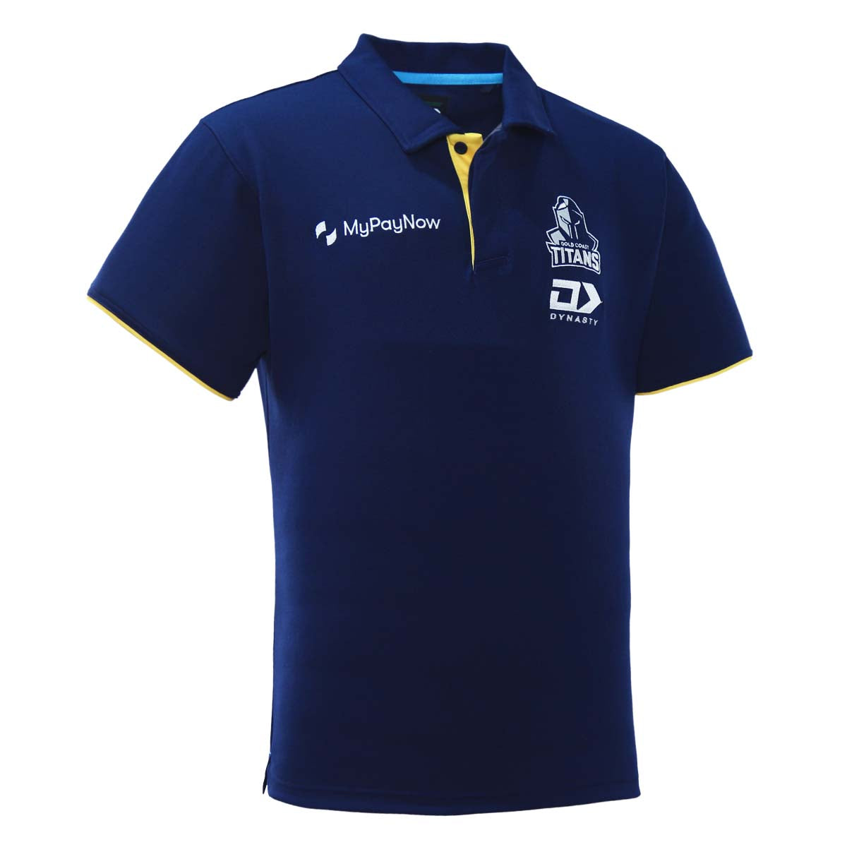 2023 Gold Coast Titans Mens Media Polo-RIGHT