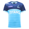 2023 Gold Coast Titans Mens Warm Up Tee