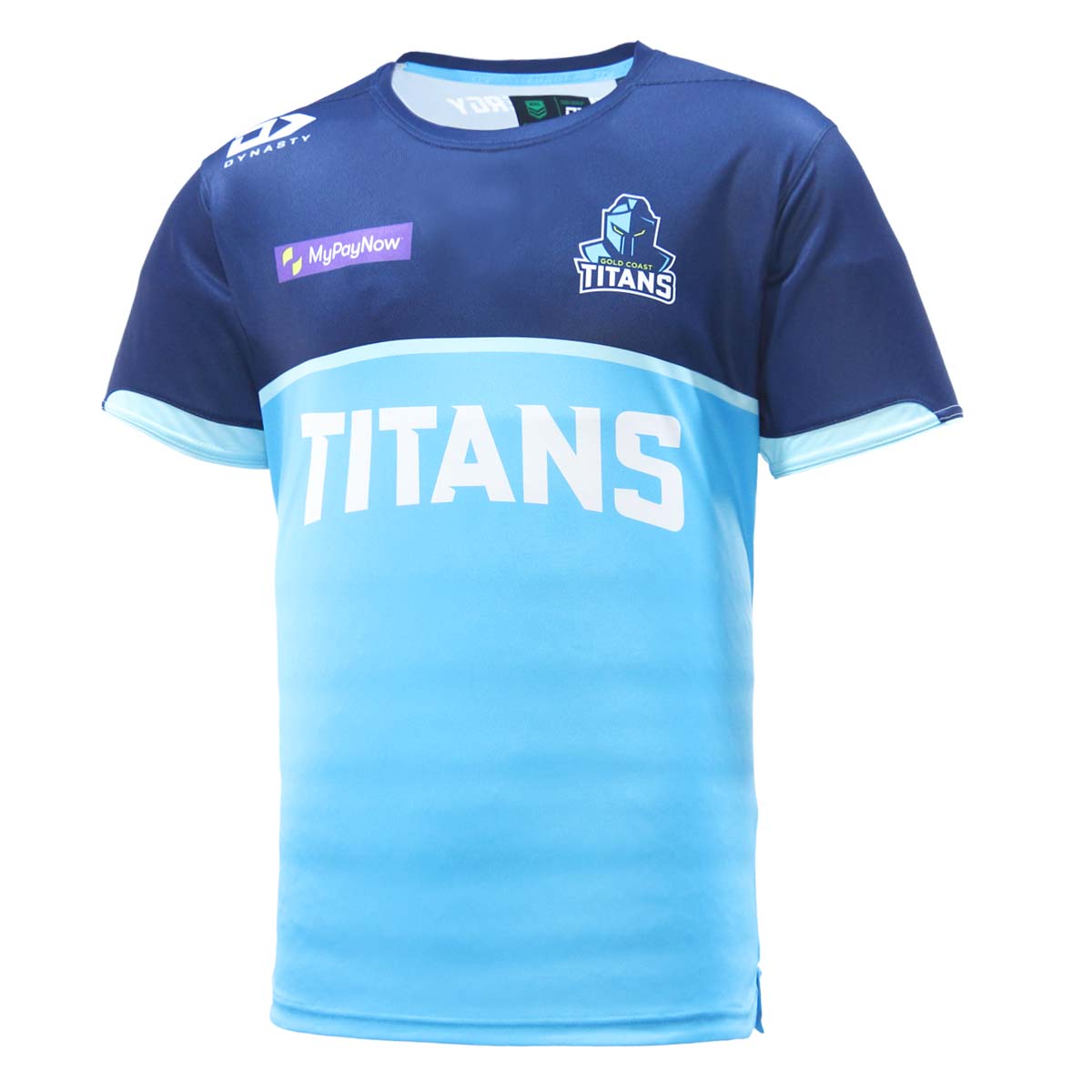 2023 Gold Coast Titans Mens Warm Up Tee