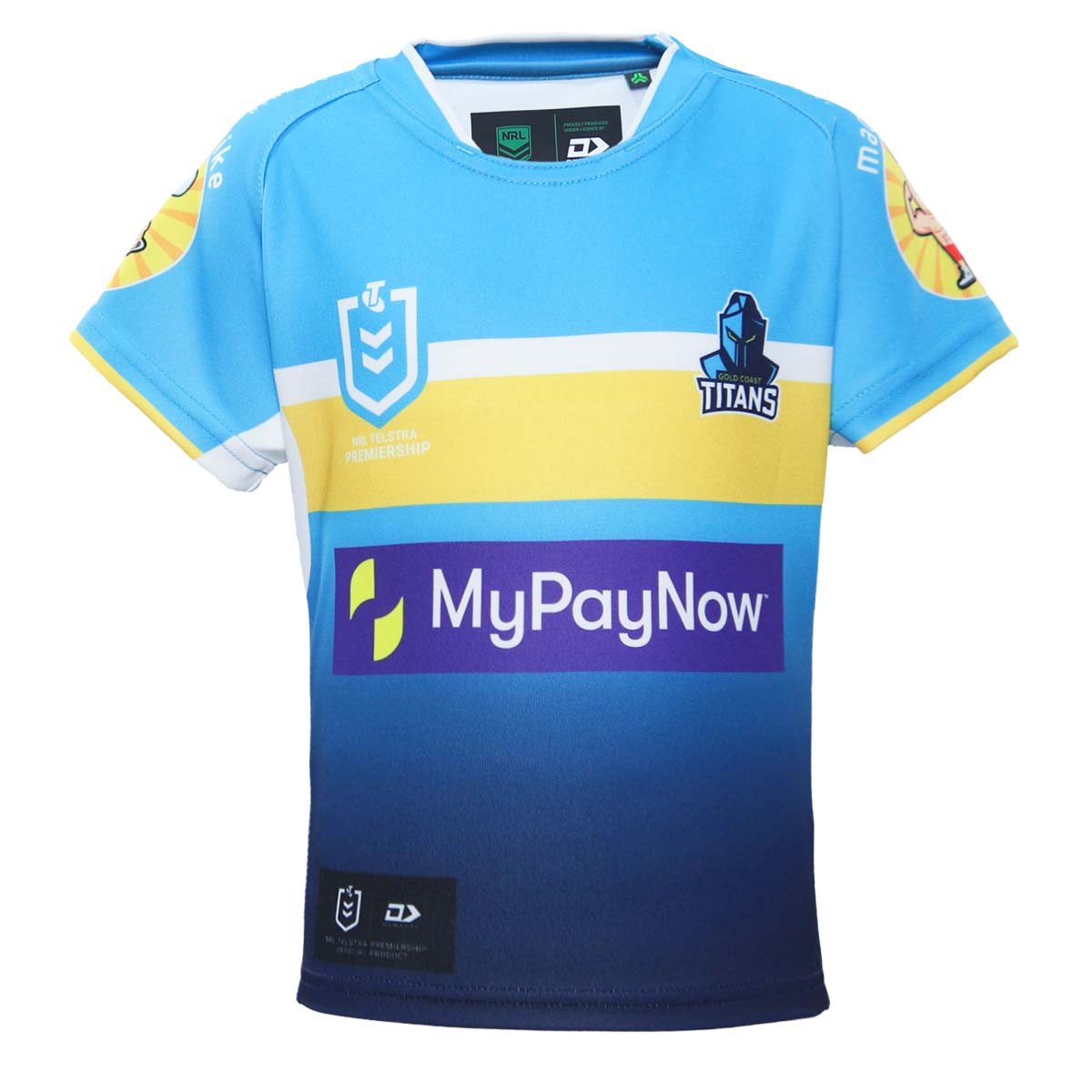 2023 Gold Coast Titans Toddler Replica Home Jersey-FRONT