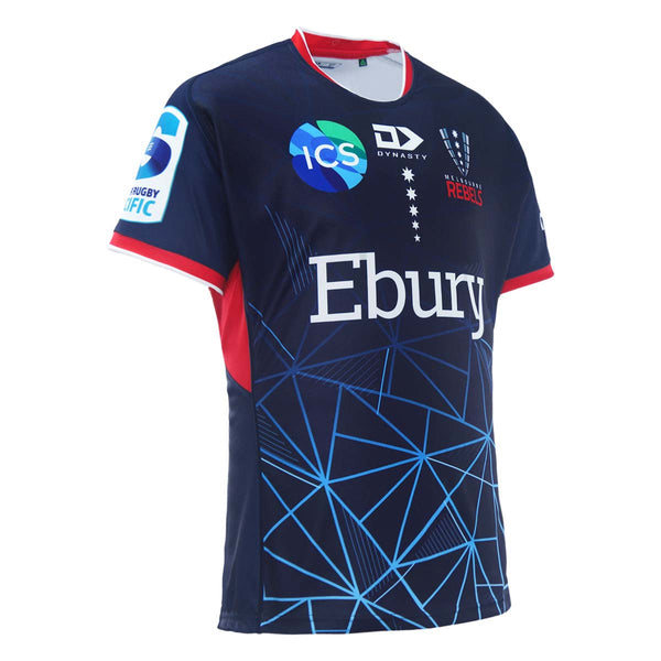 2023 Melbourne Rebels Mens Replica Home Jersey-RIGHT