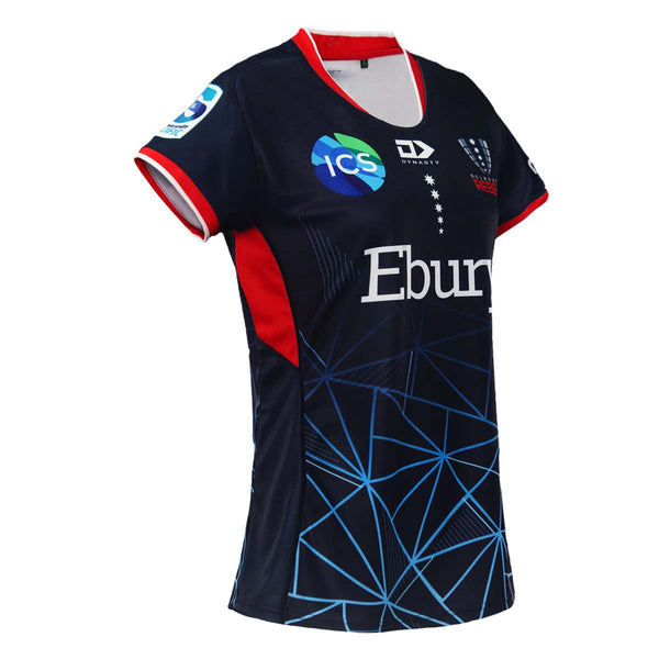 2023 Melbourne Rebels Ladies Replica Home Jersey-RIGHT