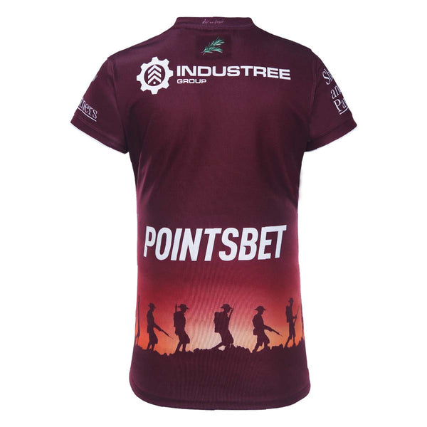 2023 Sea Eagles Ladies Replica Anzac Jersey-BACK