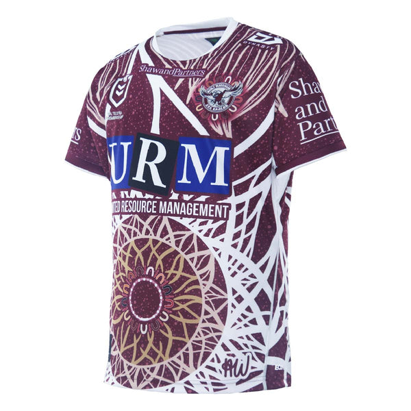 2023 Sea Eagles Mens Replica Indigenous Jersey-LEFT