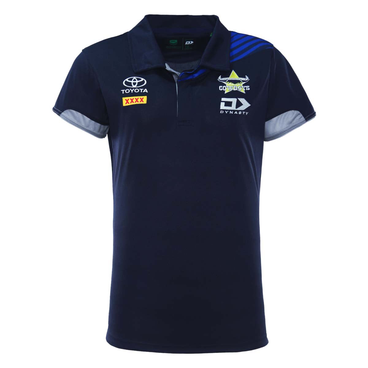 2023 North Queensland Cowboys Ladies Media Polo-FRONT