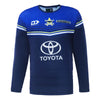 2023 North Queensland Cowboys Mens Long Sleeve Training Tee-FRONT