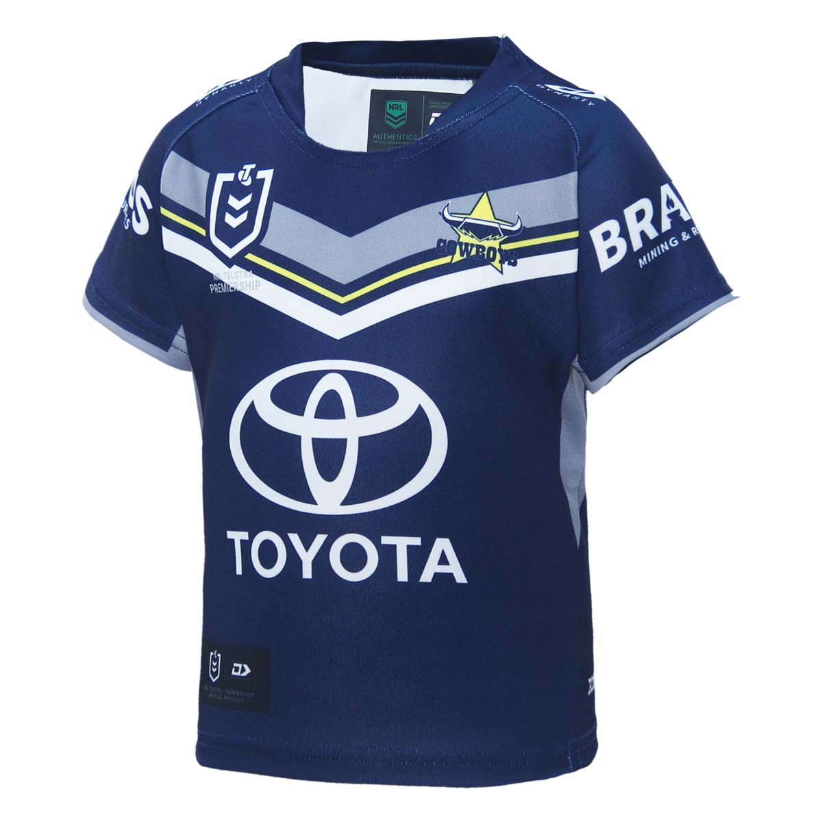 2023 North Queensland Cowboys Toddler Replica Home Jersey-LEFT