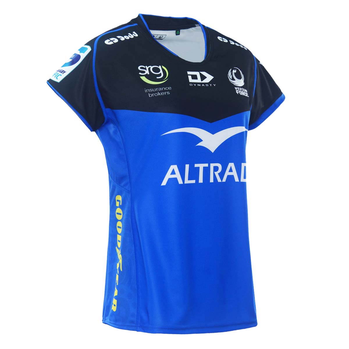 2023 Western Force Ladies Replica Home Jersey-RIGHT