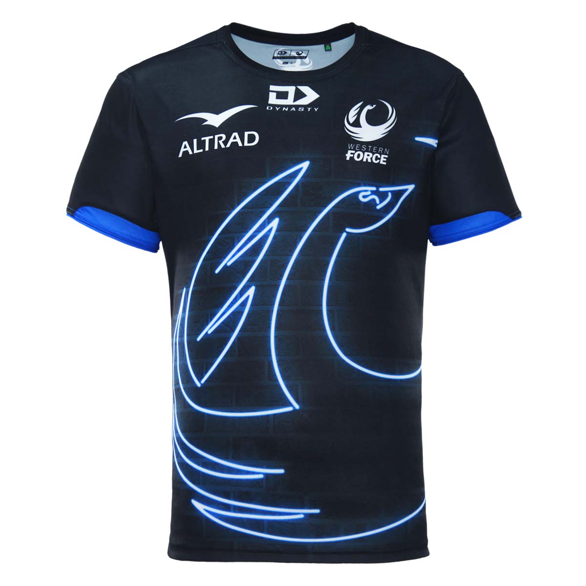 2023 Western Force Mens Warm Up Tee-FRONT